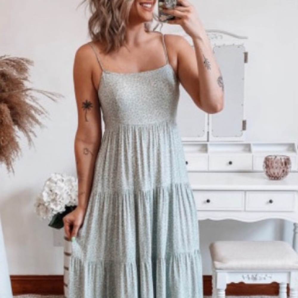 Floral maxi dress